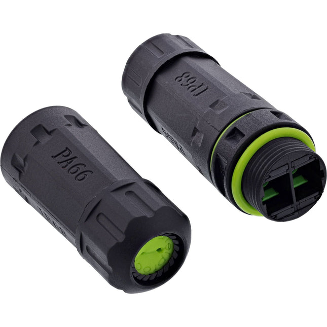 Glasvezelkoppeling SC – IP68 – 2x2 SC (duplex) – M20