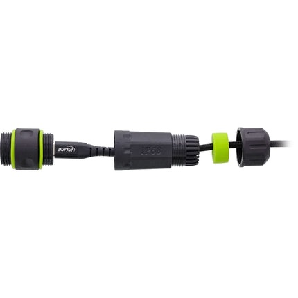 USB-C koppeling IP68 – 2x USB-C (afgeschermd, M20)
