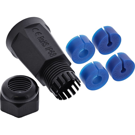 Kabelconnector behuizing RJ45 Keystone – IP68 – met deksel