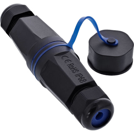 Kabelconnector behuizing RJ45 Keystone – IP68 – met deksel
