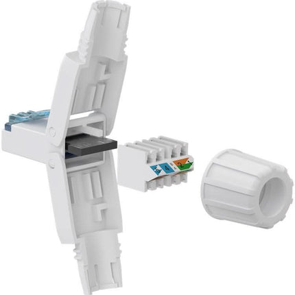 RJ45 toolless connector voor Cat 6a - Niet afgeschermd - Per stuk