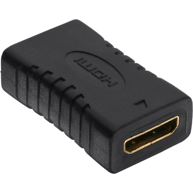 HDMI Mini Type-C Adapter - Vrouwelijk naar Vrouwelijk - Verguld - Zwart