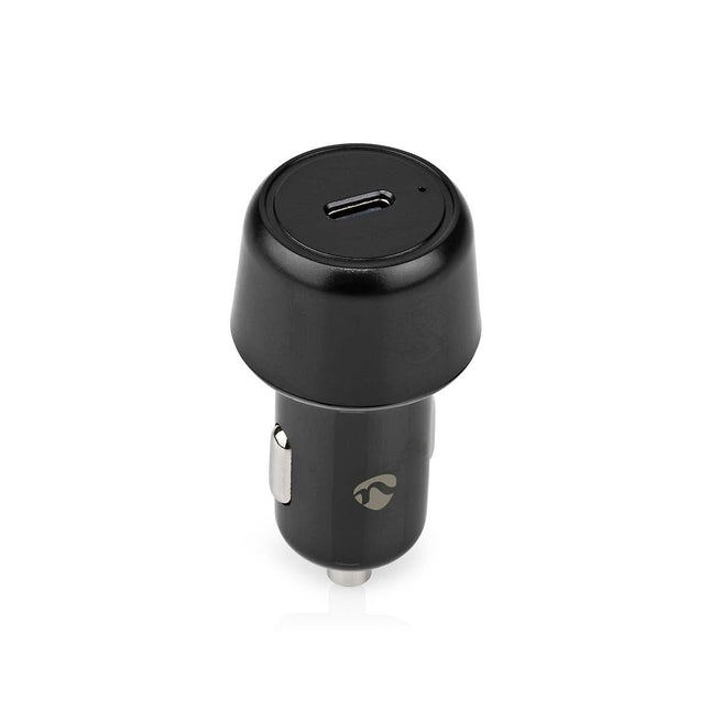 Autolader met 1x USB-C PD – 30W – Zwart