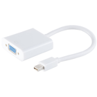 15 cm Adapter Mini DisplayPort mannelijk / VGA vrouwelijk - Wit