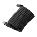 2 meter magnetische USB-C Kabel - USB 2.0 – 100W Power Delivery– Zwart