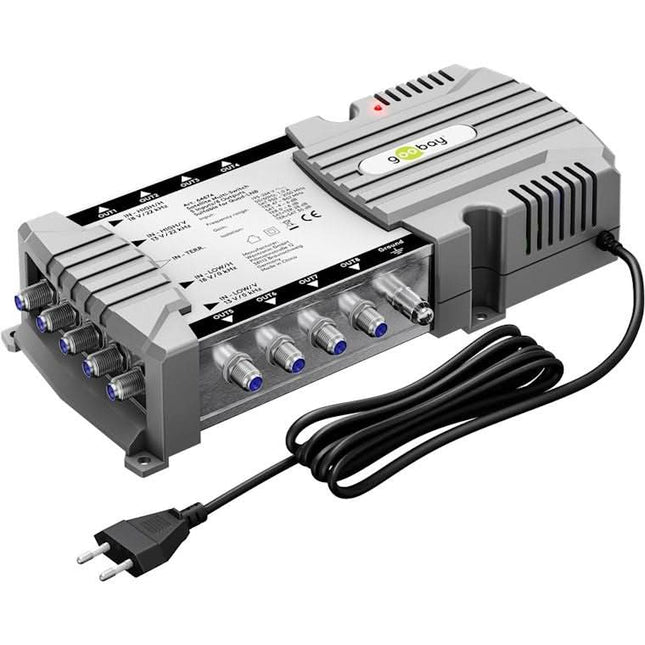 Sat Multiswitch 5 ingangen / 8 uitgangen – distributeur voor maximaal 8 abonnees