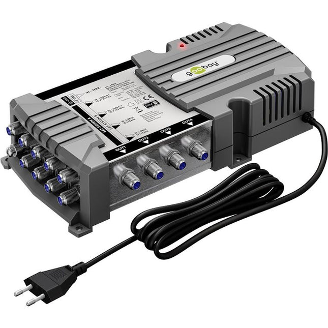 Sat Multiswitch 9 ingangen / 4 uitgangen