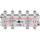 SAT-splitter 8-weg - Zilver