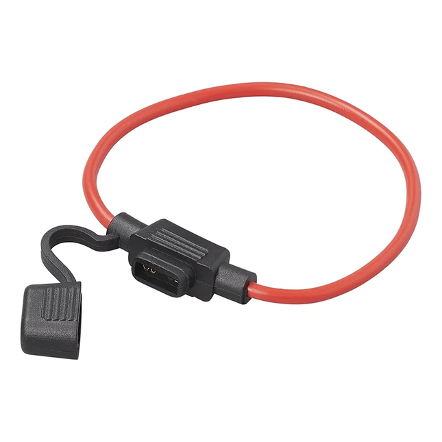 Zekeringhouder In-line voor Mini-Steekzekeringen – Draaddiameter 1 mm²