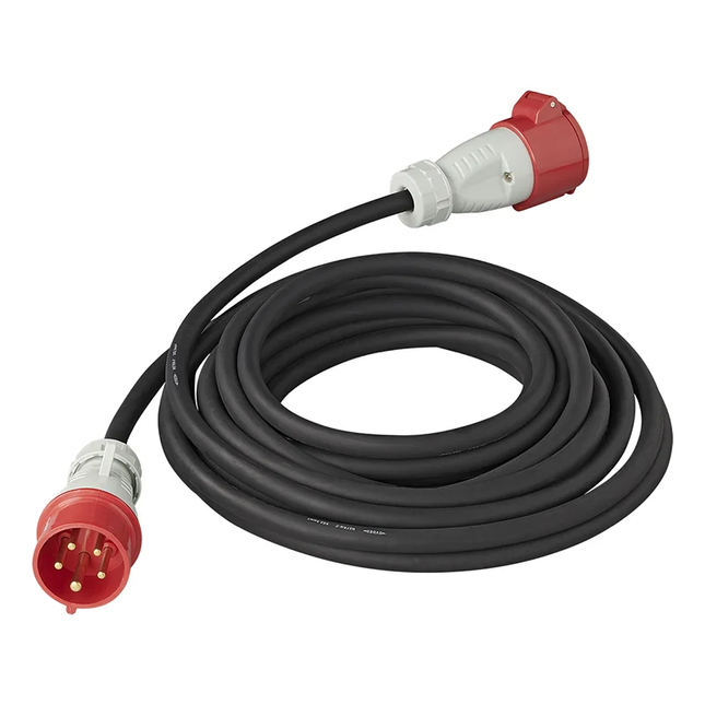 10 meter CEE Verlengkabel – 5x1,5 mm² – 400V – 16A – IP44 – H07RN-F