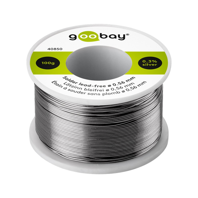 Soldeertin loodvrij – Ø 0,56 mm, 100 g