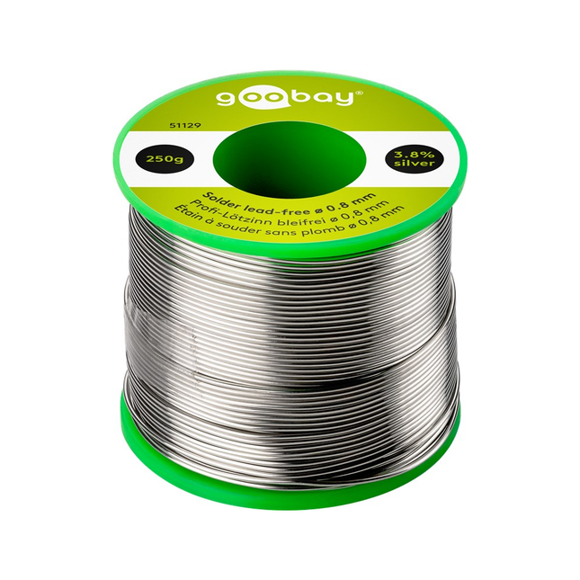 Professioneel soldeertin loodvrij - ø 1,0 mm, 250 g
