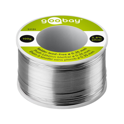 Professioneel soldeer loodvrij - ø 0,35 mm - 100 g