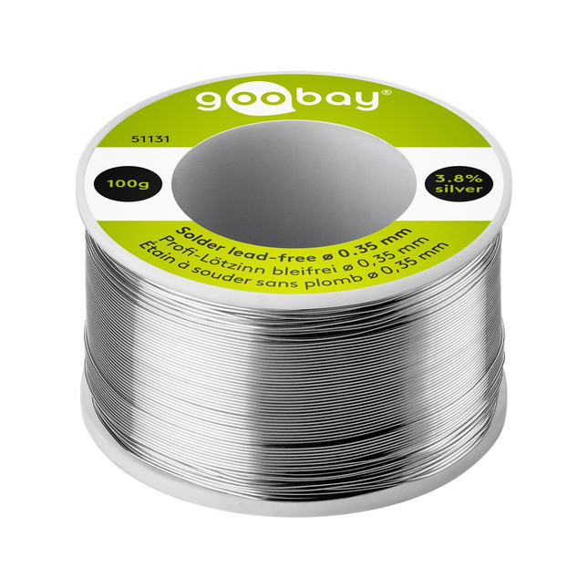 Professioneel soldeer loodvrij - ø 0,35 mm - 100 g