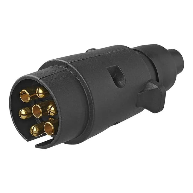 ProPlus Stekker 7-polig PVC - Zwart