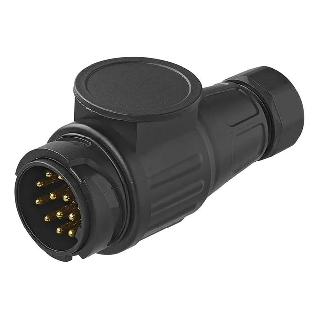 13-polig - ProPlus Stekker  – PVC – Type Jaeger – 12 cm