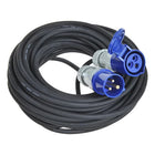 20 meter ProPlus verlengkabel – UV-bestendig – Neopreen – 3 x 2,5 mm² - Zwart