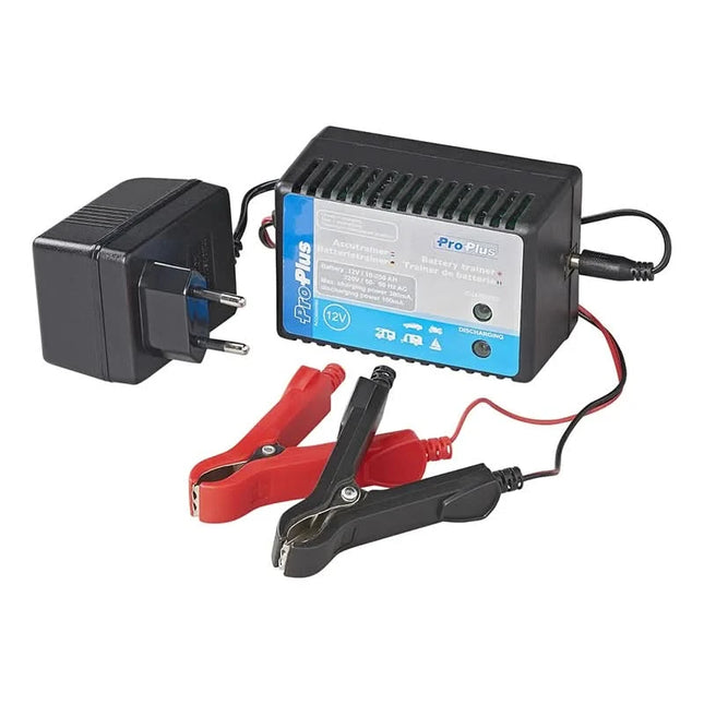 Accutrainer 12V – Onderhoud je accu eenvoudig - Zwart