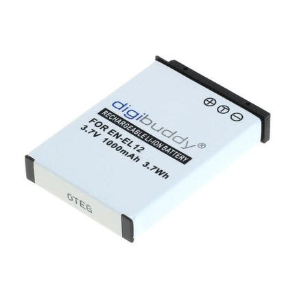 Digibuddy Accu Batterij Nikon EN-EL12 - 1000mAh