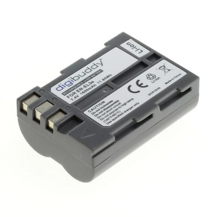 Digibuddy Accu Batterij compatibel met Nikon EN-EL3e - 1600mAh