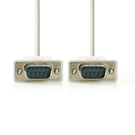 Seriële Kabel – D-SUB 9-Pins Male - 2 meter