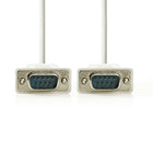 Seriële Kabel – D-SUB 9-Pins Male - 2 meter