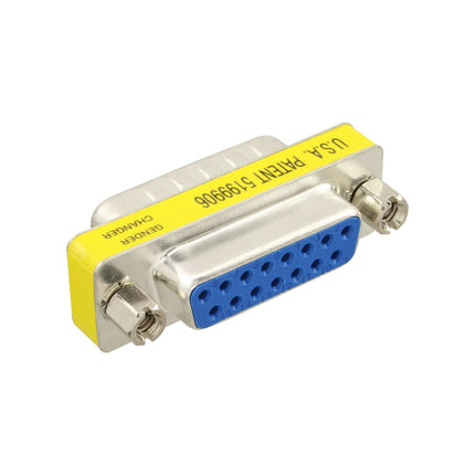 InLine Mini Gender Changer - 15-pins Game Port - Mannelijk / Vrouwelijk - Zilver