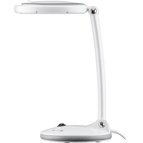 LED-Loeplamp met Tafelvoet – Dimbaar – 6 W – 1,75x Vergroting – Wit