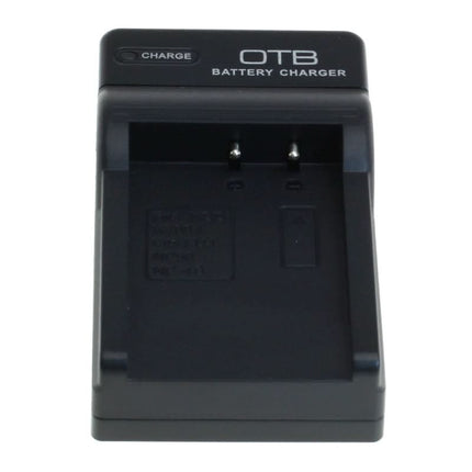 OTB lader voor camera accu - Geschikt voor Fuji NP-50 / NP-48, Pentax D-LI68 en Kodak KLIC-7004 - Zwart