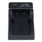 OTB lader voor camera accu - Geschikt voor Olympus LI-10B / LI-12B / Sanyo DB-L10A - Zwart