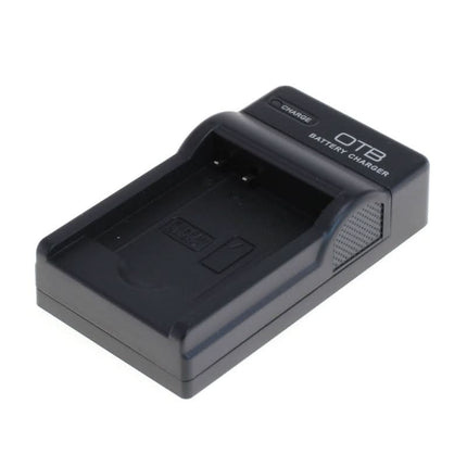 OTB lader voor camera accu - Geschikt voor Panasonic DMW-BCK7 / DMW-BCK7E - Zwart