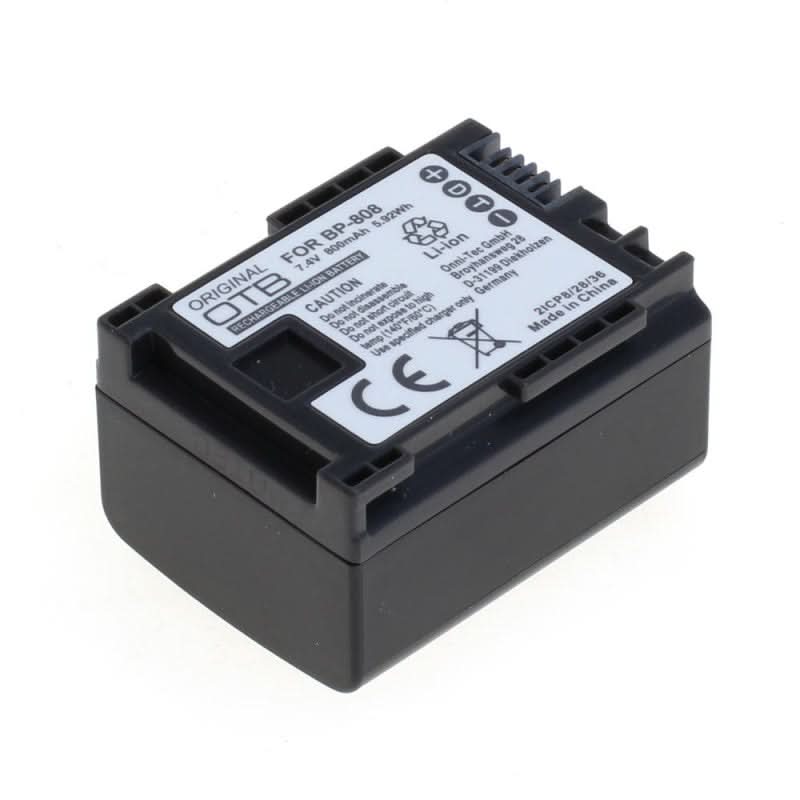 Camera accu voor Canon BP-808 – 800 mAh