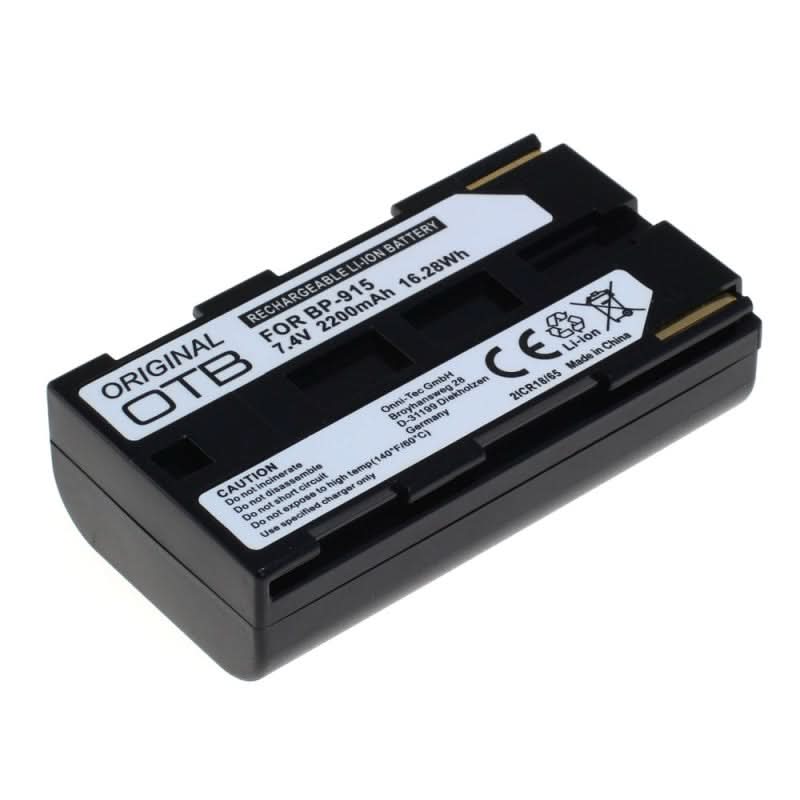 Camera accu voor Canon BP-915 – 2200 mAh