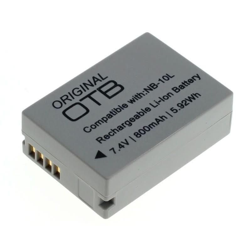 Camera accu voor Canon NB-10L – 800 mAh