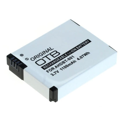 Camera accu voor GoPro Hero / HD Hero / Hero2 – 1100 mAh