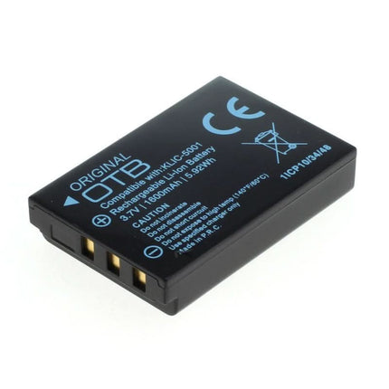 Camera accu voor Kodak – compatibel met KLIC-5001 / Sanyo DB-L50 - 1600 mAh