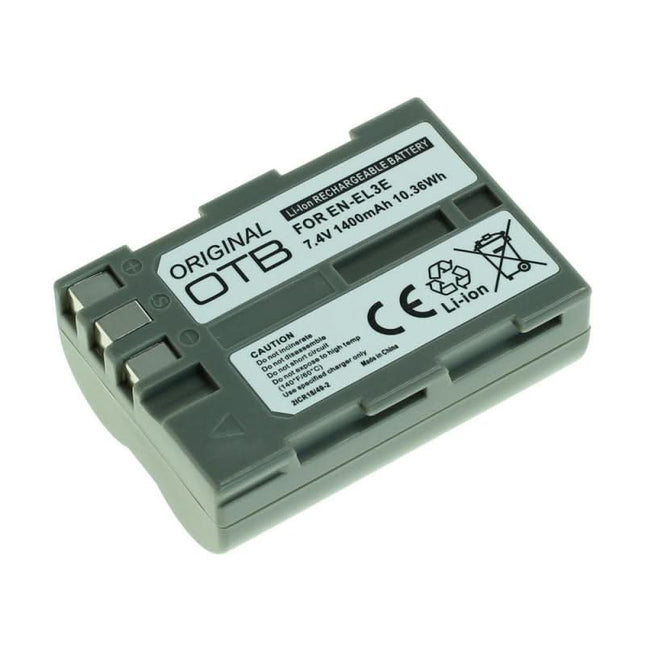 Camera accu voor Nikon EN-EL3e - 1400 mAh