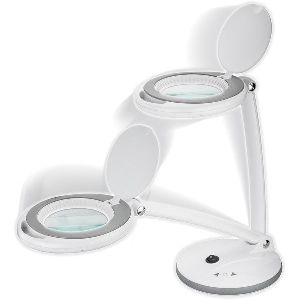 LED-Loeplamp met Tafelvoet – Dimbaar – 6 W – 1,75x Vergroting – Wit