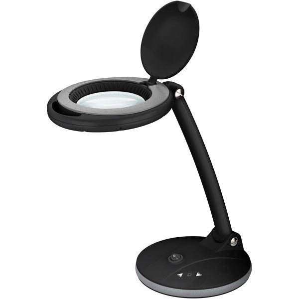 LED-Loeplamp met Tafelvoet – Dimbaar – 6 W – 1,75x Vergroting – Zwart