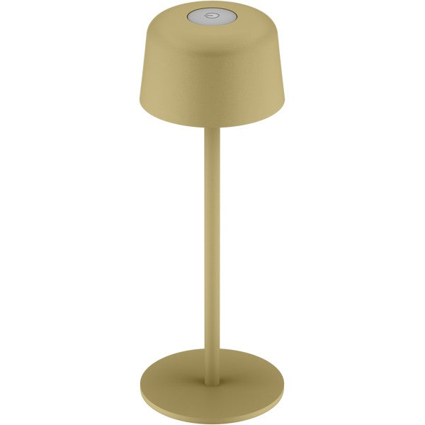 Draadloze LED-Tafellamp – 25 cm – Warm Wit – 3 Helderheidsstanden – Beige