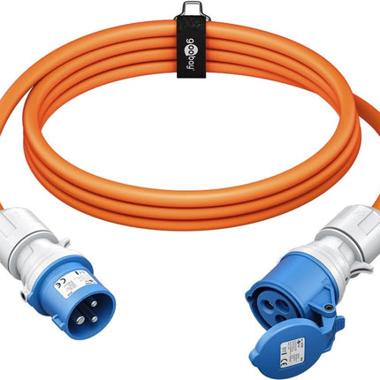25 meter CEE camping stroomkabel - IP44 waterdicht - 3 x 2.5 mm² koperen kern