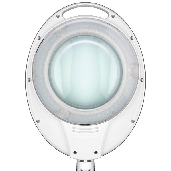 LED-Loeplamp met Tafelklem – 8 W – 1,75x Vergroting – Wit