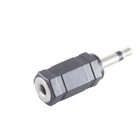 3.5mm mono male jack naar 3.5mm stereo female jack adapter