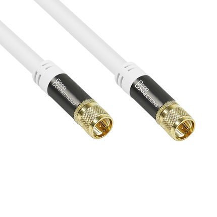 SmartFLEX coaxkabel - 1 meter - 2 x F mannelijk - 100% koper