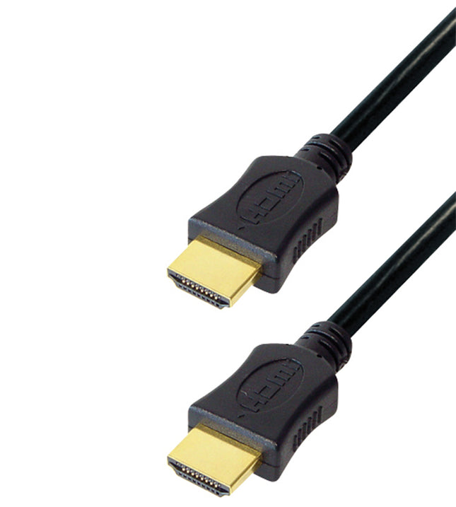 50 cm HDMI 1.4 kabel - 4K/30 Hz - 1080p/144 Hz (Transmedia)