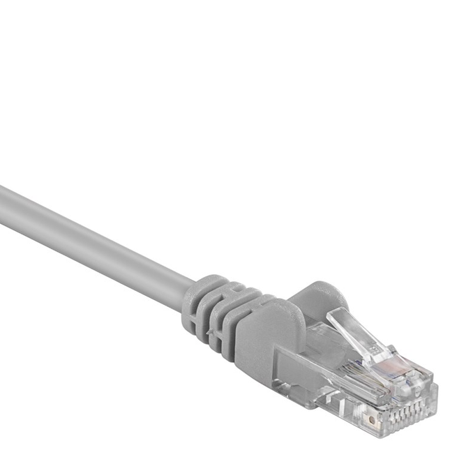 25 meter Cat 5e U/UTP netwerkkabel – Grijs