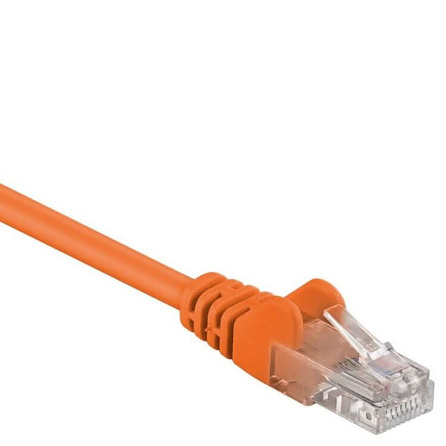3 meter Cat 5e U/UTP netwerkkabel – Oranje