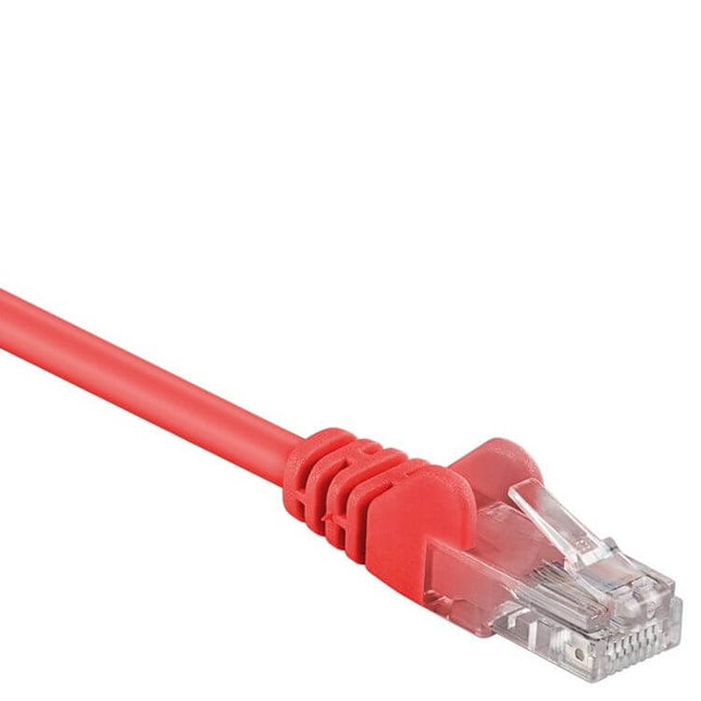 3 meter Cat 5e U/UTP netwerkkabel – Rood
