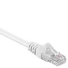 1 meter Cat 5e U/UTP netwerkkabel – Wit