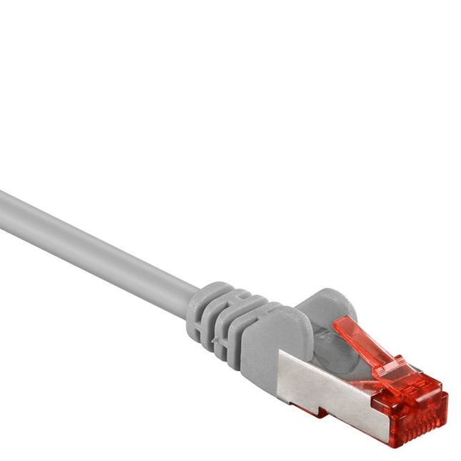 7.5 meter Cat 6 S/FTP (PiMF) netwerkkabel - Grijs